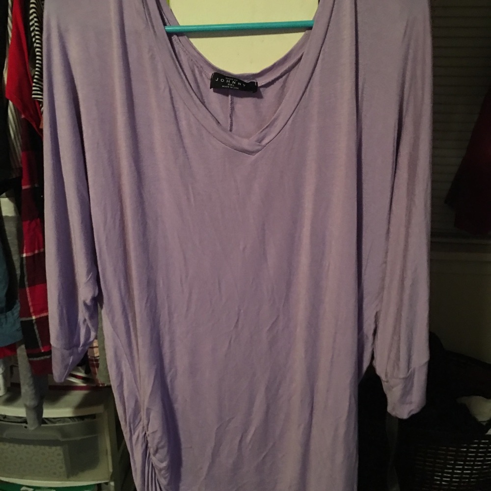 Lavender blouse